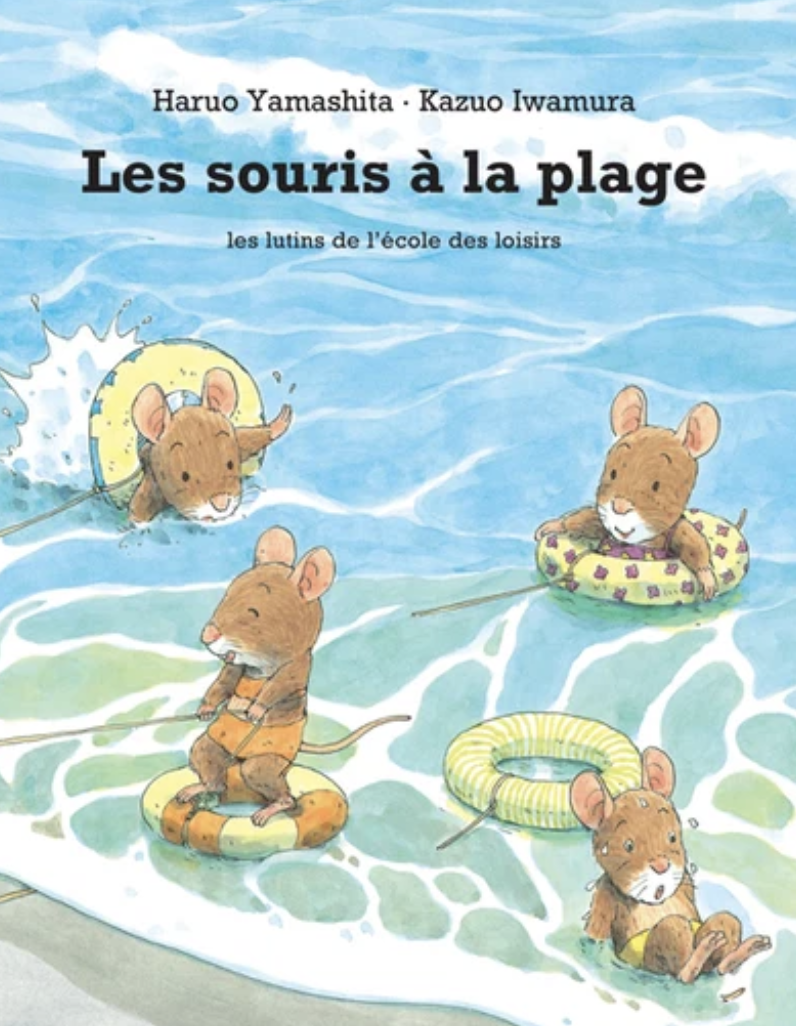 Cover of Les souris à la plage