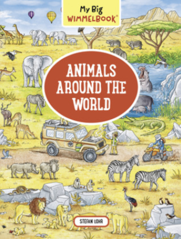 Cover of My Big Wimmelbook — Animals Around the World